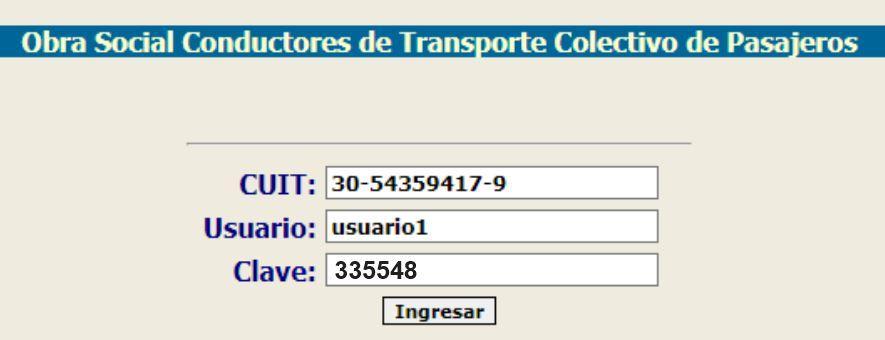 Validación online UTA 